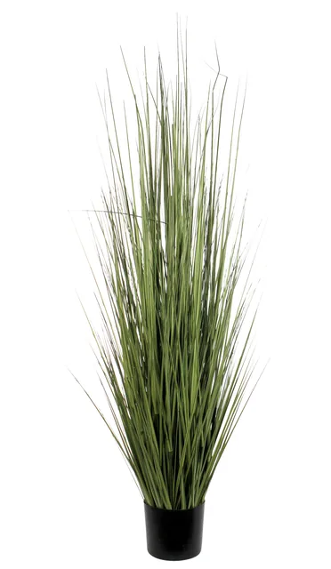 Kunst siergras 153cm exclusief pot groen