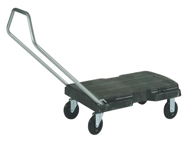 Transportkar Rubbermaid Triple Trolley 227kg zwart
