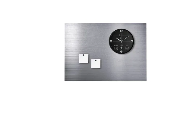 Wandklok Unilux On Time dia 30.5cm zwart/wit