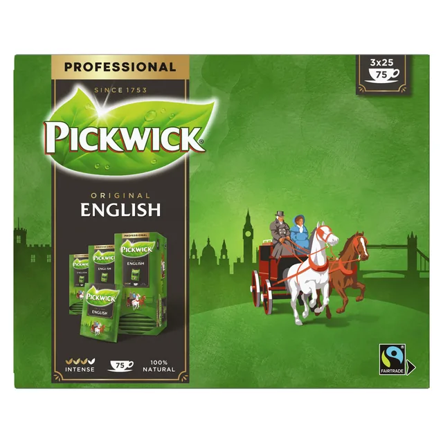 Thee Pickwick Fair Trade English 25x2.5gr