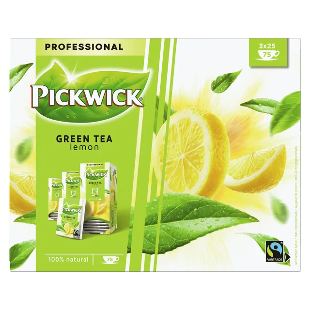Thee Pickwick Fair Trade green lemon 25x1.5gr