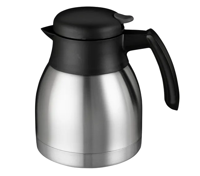 Thermoskan Bravilor dubbelwandig 1 liter RVS zw