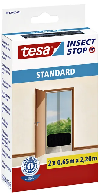 Insectenhor tesa STANDARD deur 2x 0.65x2.20m dgs