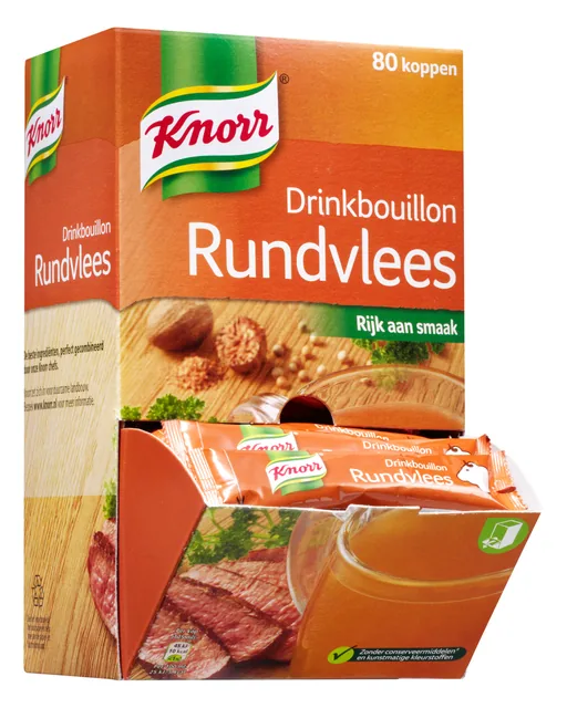 Drinkbouillon Knorr rundvlees