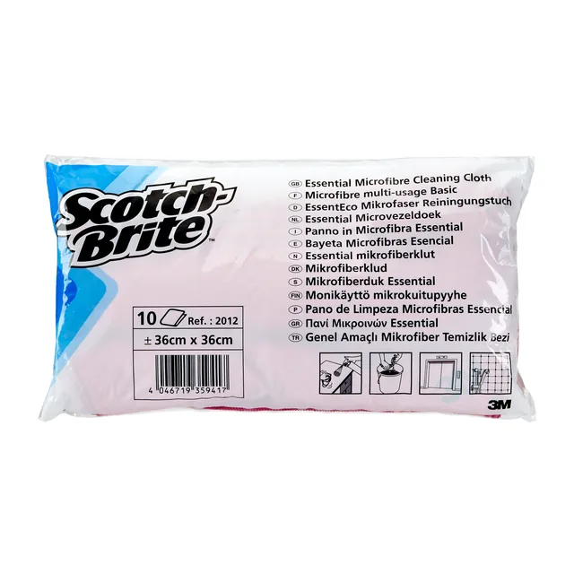 Microvezeldoek Scotch-Brite Essential groen