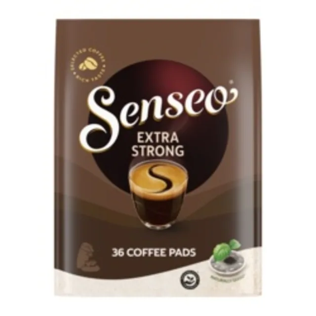 Koffiepads Douwe Egberts Senseo extra strong 36st