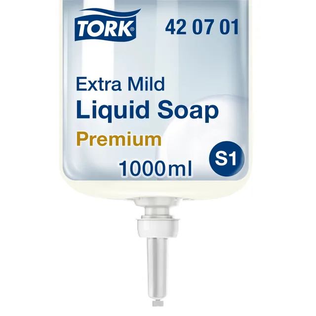 Handzeep Tork S1 Premium vloeibaar gevoelige huid
