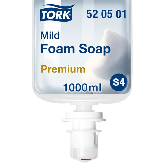 Handzeep Tork S4 Premium schuim 1000ml mild