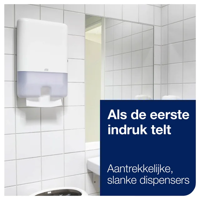 Handdoekdispenser Tork H2 Elevation wit