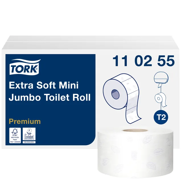 Toiletpapier Tork T2 Premium jumbo klein 3laags