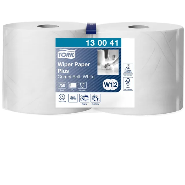 Poetspapier Tork W2 Premium 2laags wit 130041