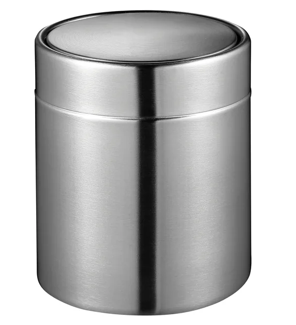 Afvalbak EKO Fandy tafelmodel swingdeksel 1.5l rvs