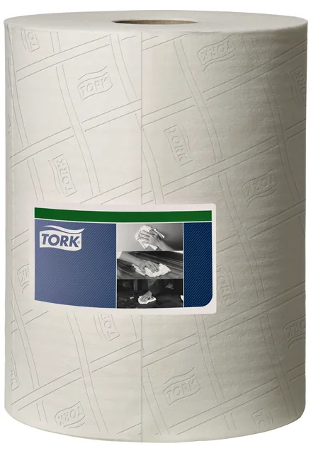Reinigingsdoek Tork W2 Premium 1laags 152m wit