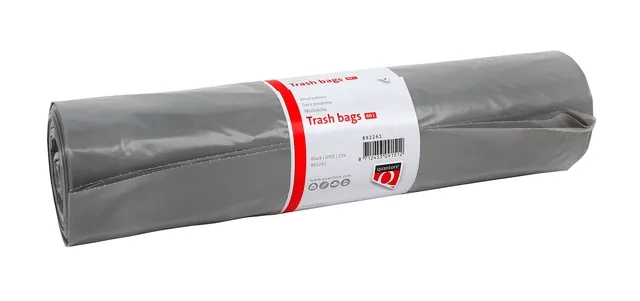 Afvalzak Quantore ldpe T50 60x90cm 60l grijs