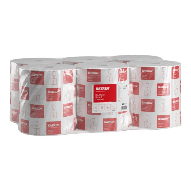 Poetspapier Katrin medium 2-laags wit 481911
