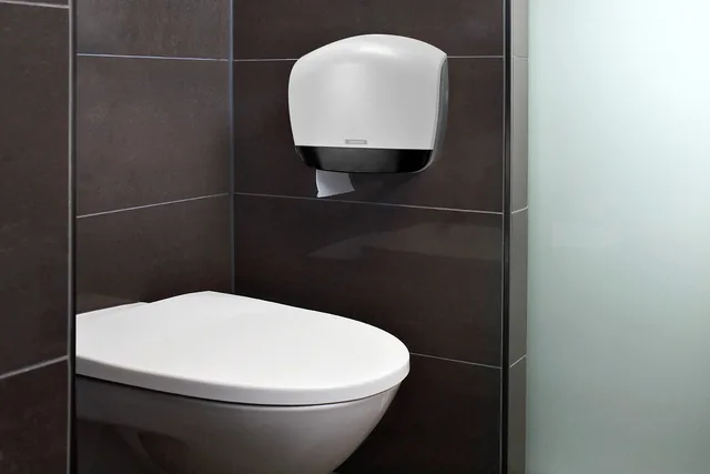Toiletpapierdispenser Katrin Gigant L wit 90083