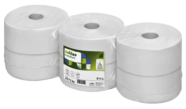 Toiletpapier Satino JT2 Comfort 2laags 380m wit