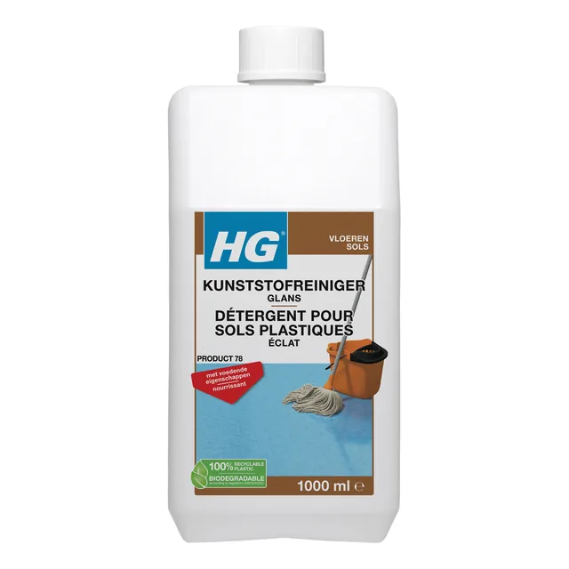 Vloerreiniger HG kunststof vloeren 1 liter