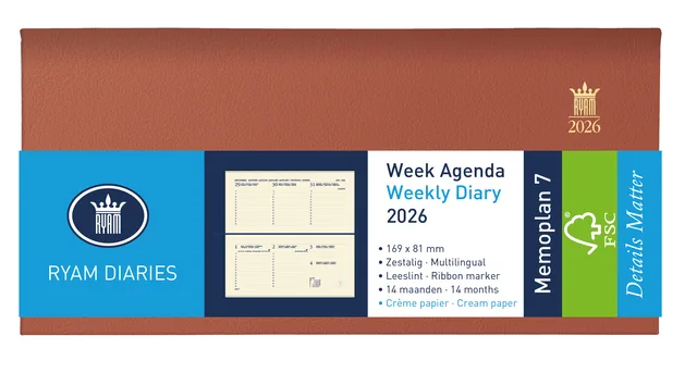 Agenda 2027 Ryam Memoplan 7 Nappa 7d/2p ass