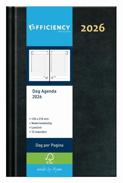 Agenda 2027 Ryam Efficiency Baladek 1d/1p zwart