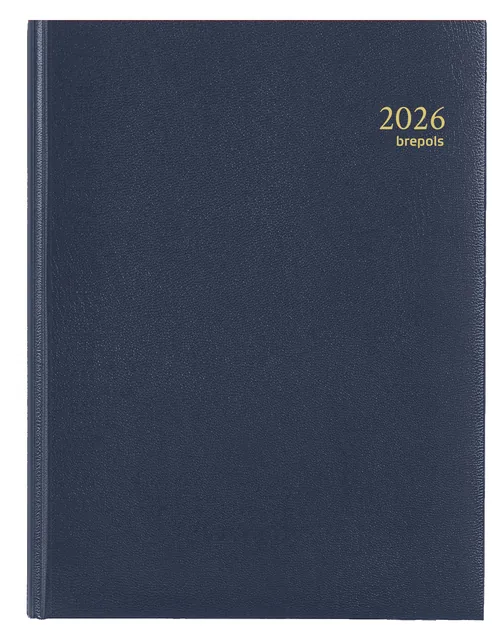 Agenda 2026 Brepols Timing Lima 7d/2p blauw