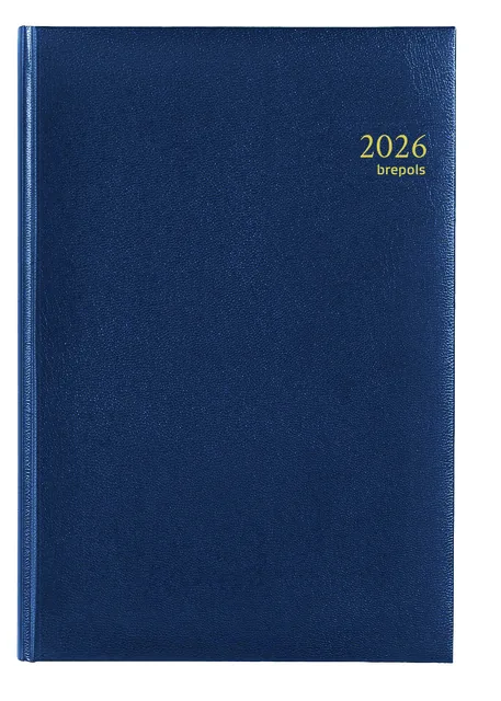 Agenda 2027 Brepols Omega Lima 7d/2p blauw
