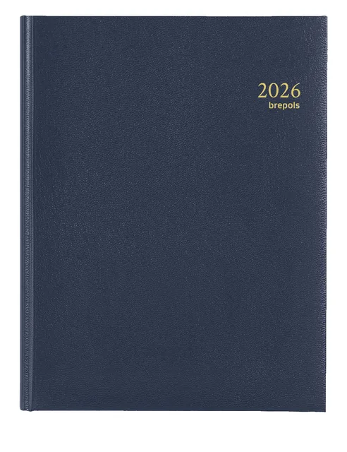 Agenda 2027 Brepols Timing Lima 7d/2p blauw