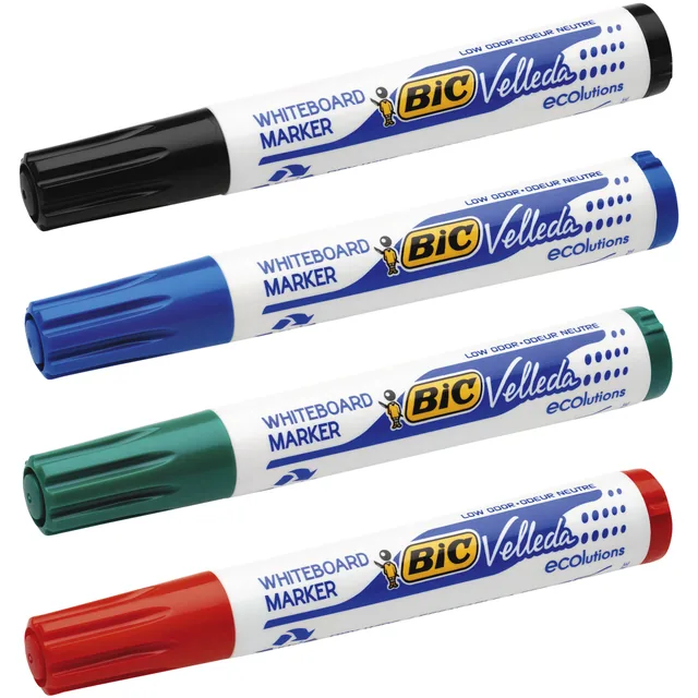 Whiteboardmarker Bic 1701 rond L zwart