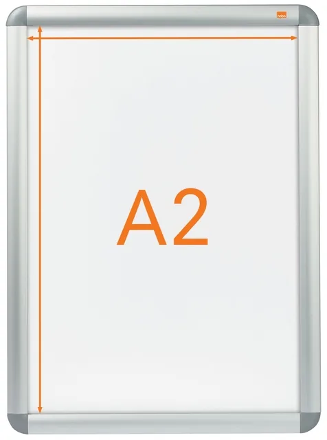 Kliklijst Nobo Essence A2 aluminium