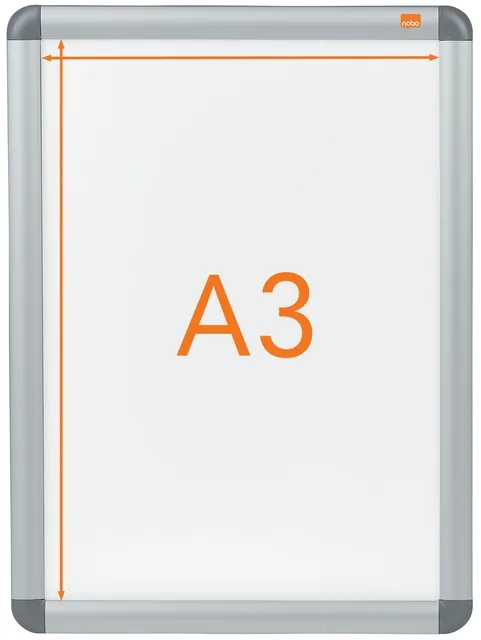 Kliklijst Nobo Essence A3 aluminium