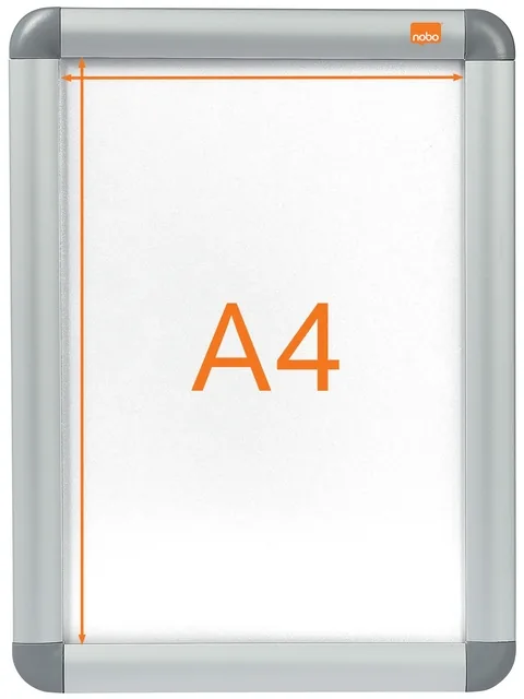 Kliklijst Nobo Essence A4 aluminium