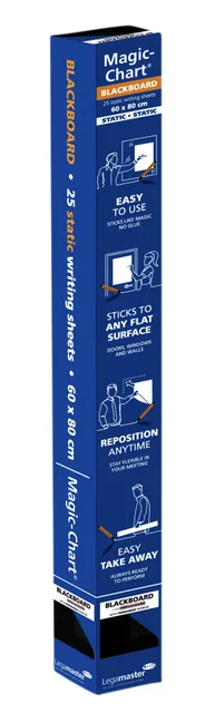 Magic Chart Legamaster Whiteboard 600x800mm zw 25v