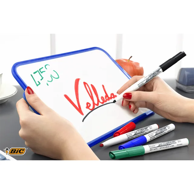 Whiteboardmarker Bic 1744 rond M assorti