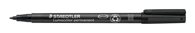 Viltstift Staedtler OHP Lumo M 317 perm zwart