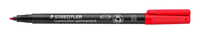 Viltstift Staedtler OHP Lumo M 317 perm rood