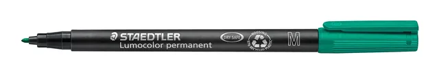 Viltstift Staedtler OHP Lumo M 317 perm groen