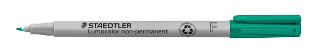 Viltstift Staedtler OHP Lumo F 316 non perm groen