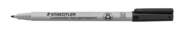 Viltstift Staedtler OHP Lumo M 315 non perm zwart