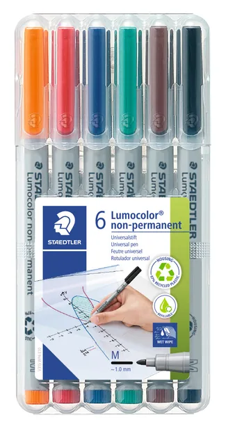 Viltstift Staedtler OHP Lumo M 315 non perm wp6
