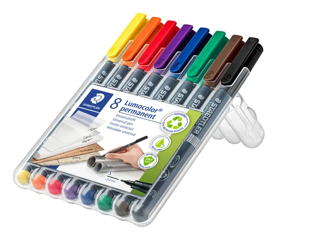 Viltstift Staedtler OHP Lumo SF 313 perm wp8s