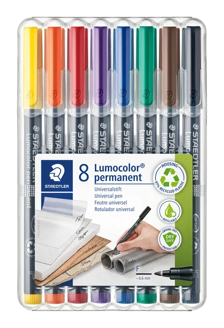 Viltstift Staedtler OHP Lumo F 318 perm wp8