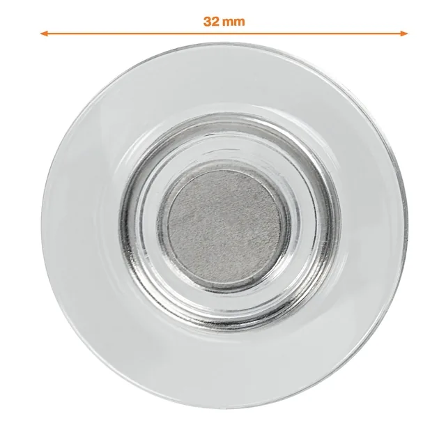 Glasbordmagneet Nobo