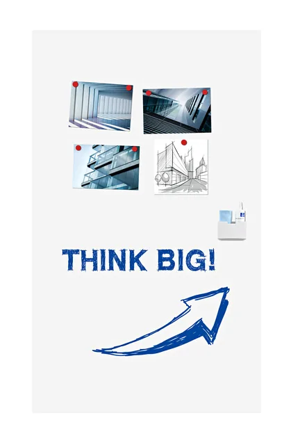 Whiteboard Legamaster Wall Up 200x119.5cm