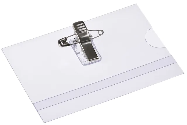 Badge Europel met clip + speld 90x60mm