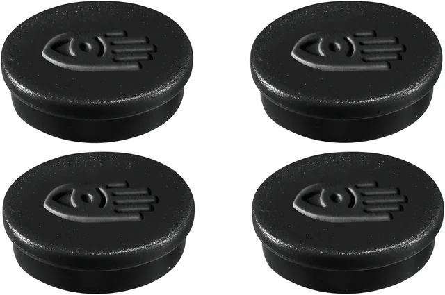 Magneet Legamaster 30mm 850gr zwart 4 stuks