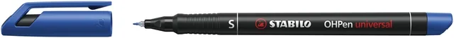 Viltstift STABILO OHP 841/41 rond SF blauw
