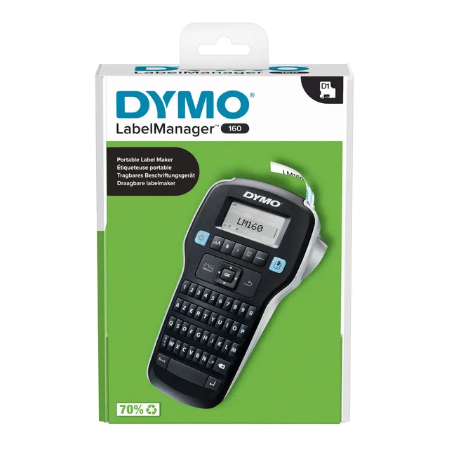 Labelprinter Dymo LabelManager 160 azerty 12mm