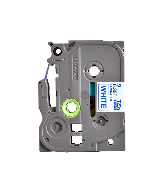Labeltape Brother Ptouch TZe223 9mm wit