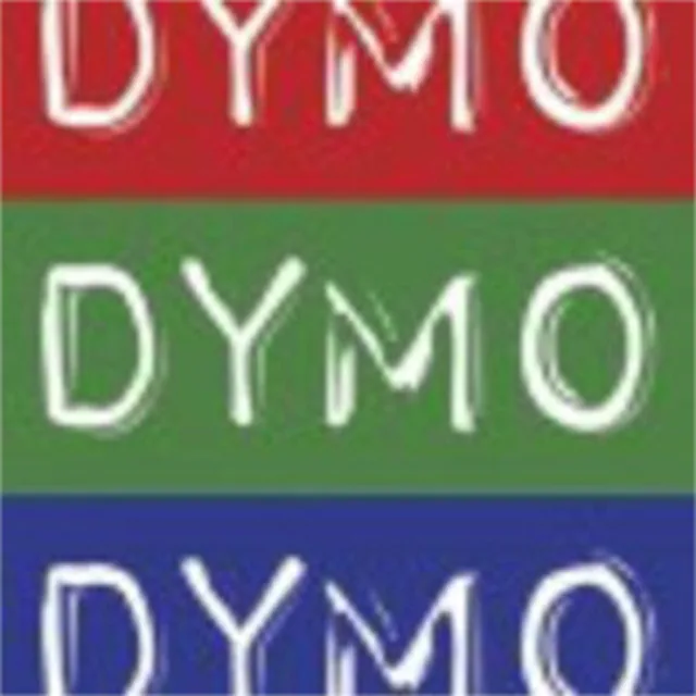 Relieftape Dymo embossing vinyl 9mm 3 stuks