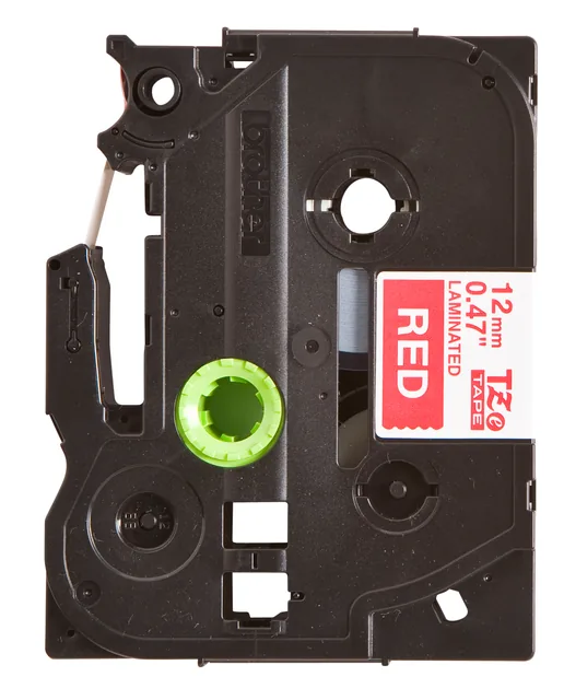 Labeltape Brother Ptouch TZe435 12mm rood